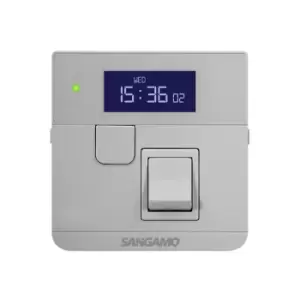 Image of Sangamo Powersave Plus Select 24/7 Timer Fused Boost Contoller Silver - PSPSF247S