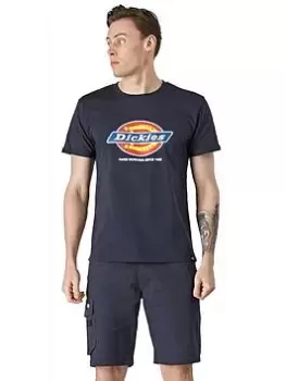 Image of Dickies Dickies Denison T-Shirt, Navy Blue Size M Men