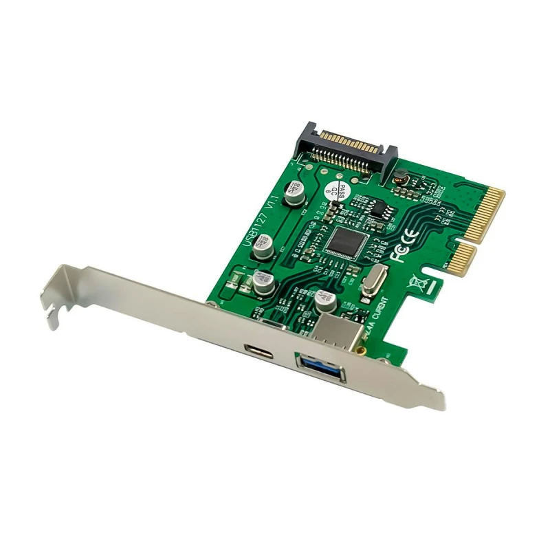 Image of Microconnect MC-PCIE-ASM1142-CA interface cards/adapter Internal USB 3