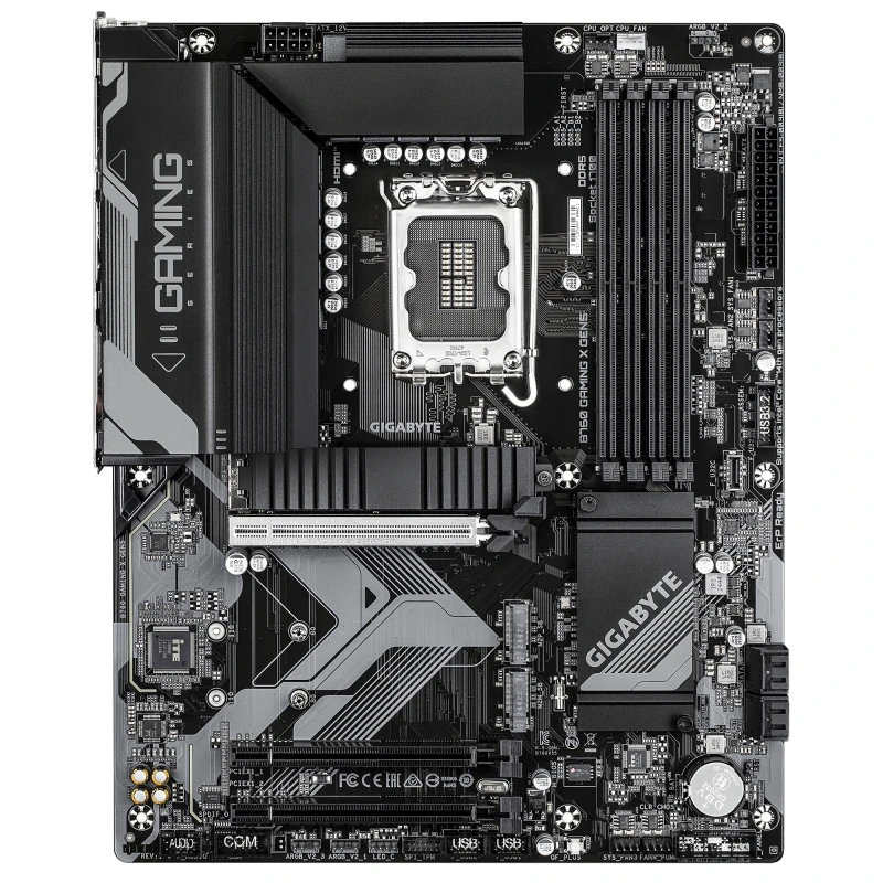 Image of Gigabyte Gigabyte B760 GAMING X GEN5 Motherboard - Supports 14th Gen. Intel Core CPUs, 8+1+1 phases VRM, up to 5600MHz DDR5, 3xPCIe 4.0 M.2, 2.5 GbE L