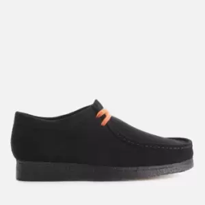 Image of Clarks Originals Wallabee, Black Sde, size: 6, Male, Boots, 261555197