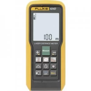 Image of Fluke 424D Laser range finder 1/4 (6.3 mm) tripod adapter Reading range (max.) 100 m