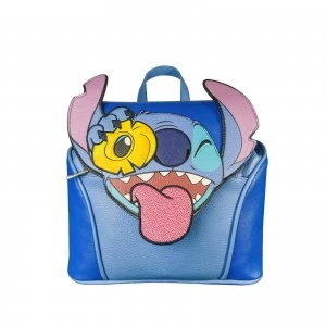 Image of Danielle Nicole Disney Lilo and Stitch Stitch Pineapple Flap Backpack