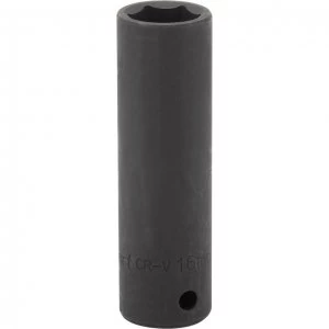 Image of Draper Expert 1/2" Drive Hi Torq Deep Hexagon Impact Socket Metric 1/2" 16mm