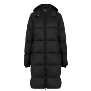 Image of Firetrap Longline Padded Puffer Jacket - Black