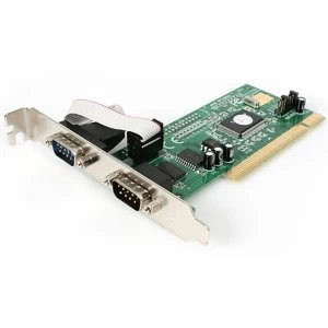 Image of StarTech 2 Port 16550 Serial PCI Card