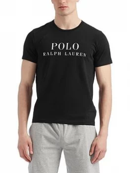 Image of Polo Ralph Lauren Logo Cotton T-Shirt - Polo Black