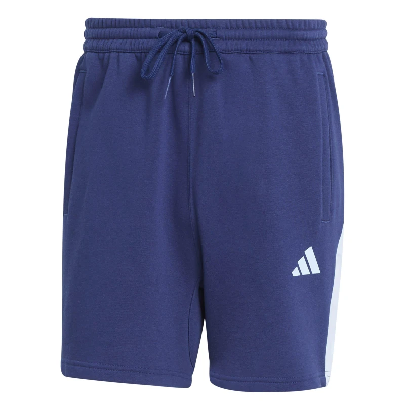Image of adidas Seasonal Essentials Colorblock Shorts Mens Dark Blue male S