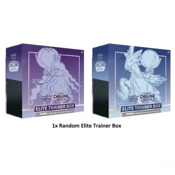 Image of Pokemon TCG: Sword & Shield 6 Chilling Reign Elite Trainer Box - One At Random