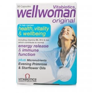 Image of Vitabiotics Wellwoman Original 30 Capsules