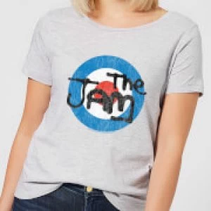 Image of The Jam Target Logo Womens T-Shirt - Grey - S