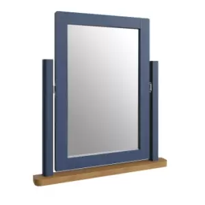 Image of Aldeburgh Blue Trinket Mirror - Lewis's Home TJ Hughes
