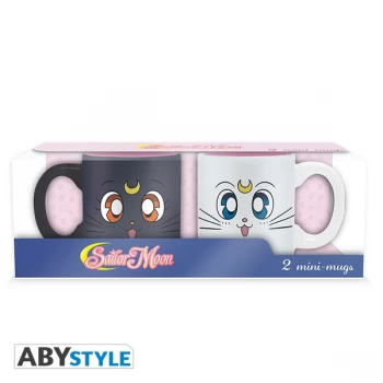 Image of Sailor Moon - Luna & Artemis Espresso Mugs