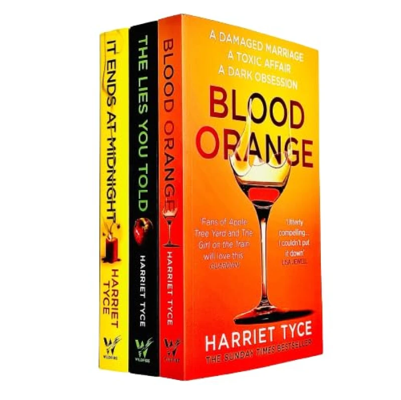 Image of Harriet Tyce 3 Books Collection Set (Blood Orange, The Lies You Told & It Ends At Midnight) Harriet Tyce Books