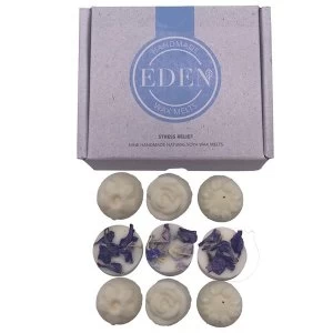 Image of Set of 9 Handmade Soya Wax Melts - Eden Stress Relief