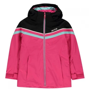 Image of Nevica Meribel Jacket Juniors - Black/Pink