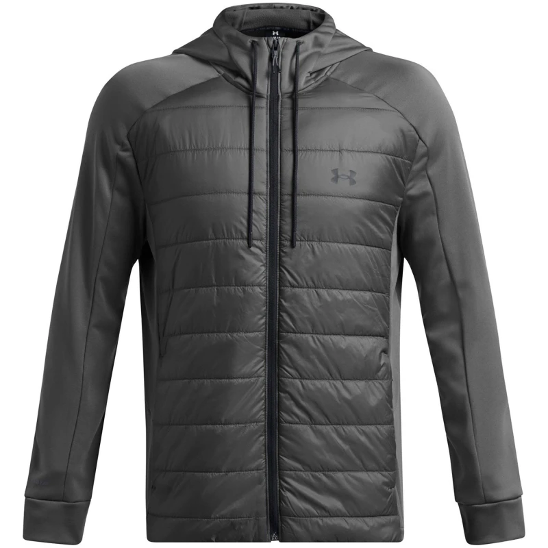 Image of Under Armour Mens Moisture-Wicking Performance Training Jacket Grey male S