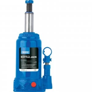 Image of Draper High Lift Hydraulic Bottle Jack 4 Tonne
