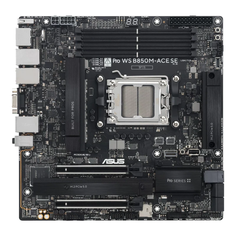 Image of ASUS PRO WS B850M-ACE SE AMD B850 Socket AM5 micro ATX