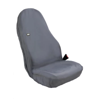 Image of Universal Winged Front Grey Seat Cover - 80 X 70CM
