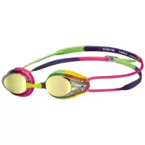 Image of Arena Kids Racing Goggles Tracks Mirror Junior - Purple