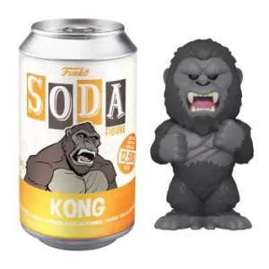 Image of Godzilla vs Kong Kong Vinyl Soda with Collector Can
