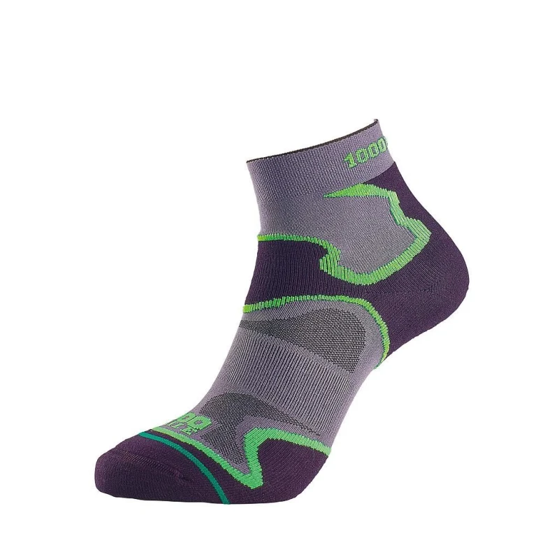 Image of 1000 Mile 1000 Mile Men Fusion Socks in Grey Size: Medium Grey M Male 5059699379558