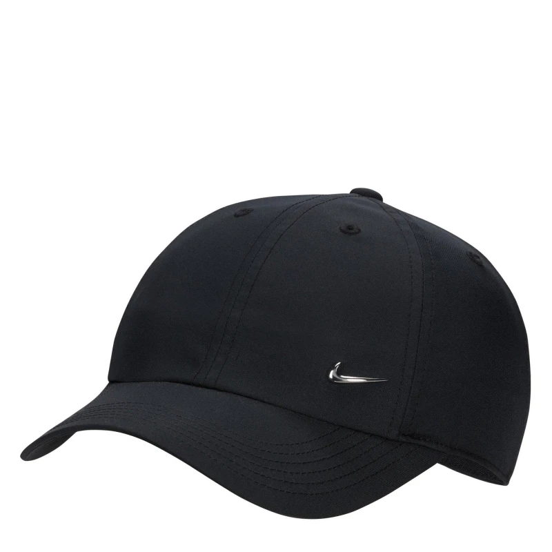 Image of Nike Met Swoosh Cap Junior Black male One Size