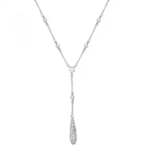 Image of Ladies Anne Klein Silver Plated Necklace