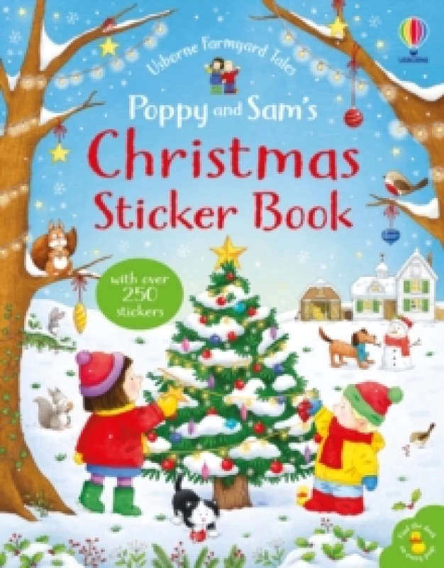 Image of Poppy and Sam's Christmas Sticker Book Paperback / softback