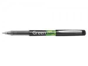 Image of Pilot Begreen Greenball Liquid Ink 0.7mm Black PK10