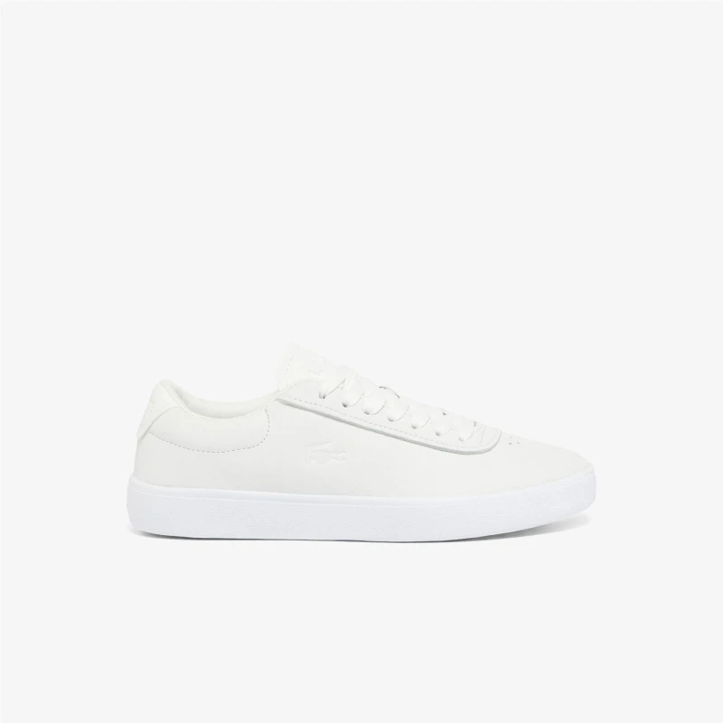 Image of Lacoste Baseshot Evo Trainers White female UK 4