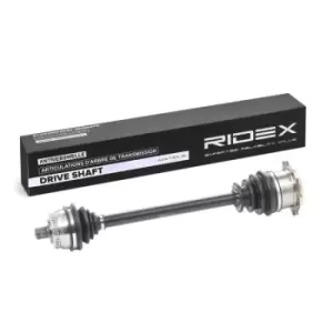 Image of RIDEX Drive shaft 13D0141 CV axle,Half shaft VW,AUDI,SKODA,PASSAT Variant (3B6),PASSAT Variant (3B5),PASSAT (3B3),PASSAT (3B2),A4 Limousine (8D2, B5)