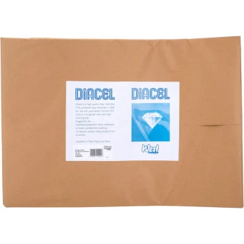 Image of Acetate Crystal Clear 115micron A2 420 x 594mm 25 Sheets - Diacel