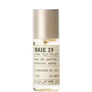 Image of Le Labo Baie 19 Eau de Parfum Unisex 15ml