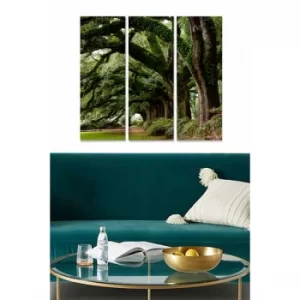 Image of MDF2141251 Multicolor Decorative MDF Painting (3 Pieces)