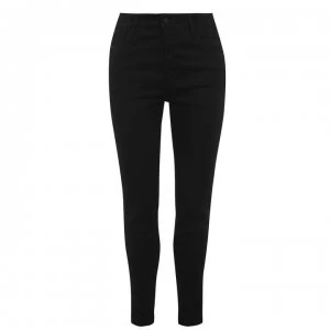 Image of Diesel Slandy High Waisted Skinny Jeans - Drk Blu 02