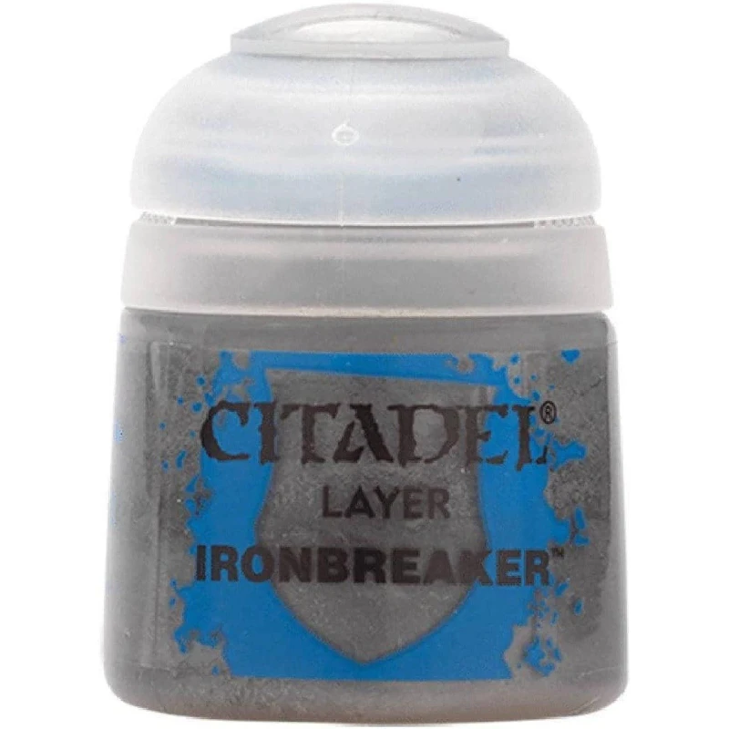 Image of Citadel Games Workshop Colour Layer: Ironbreaker (12ml) Paint Multi