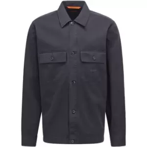 Image of BOSS Lovvo Overshirt Jacket - Blue