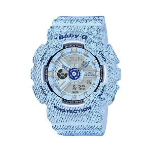 Image of Casio Baby-G Standard Analog-Digital Watch BA-110DC-2A3 - Blue
