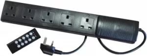 Image of Eagle 5-Gang Surge Protection Extension Lead with Remote Control
