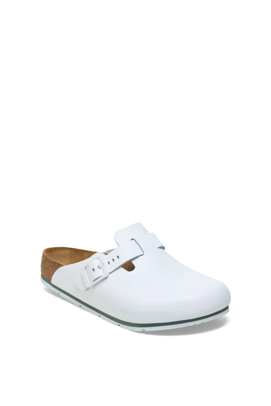 Image of Birkenstock Boston Pro Mule White