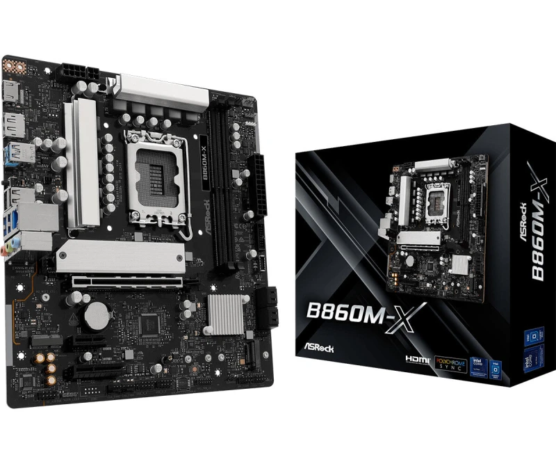 Image of Asrock B860M-X (LGA 1851) DDR5 Micro-ATX Motherboard