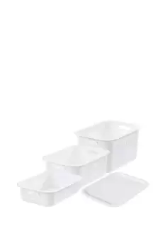 Image of 'Recycled Basket Multi Bundle' with lids