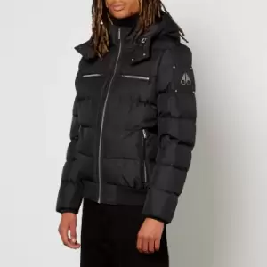 Image of Moose Knuckles Boerum Shell Bomber Jacket - L