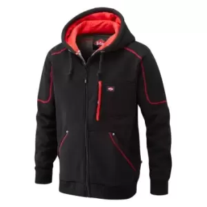 Image of Lee Cooper Bonded Fleece Hoodie Mens - Black