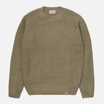 Image of Carhartt WIP Mens Forth Crewneck Jumper - Tanami - XL