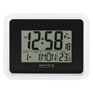 Image of Acctim 'Delta' RC LCD Wall/Desk Clock