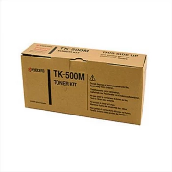 Image of Kyocera TK500M Magenta Laser Toner Ink Cartridge