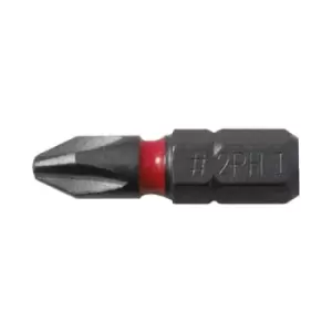 Image of C.K Blue Steel Impact Screwdriver Bit 25mm PH3